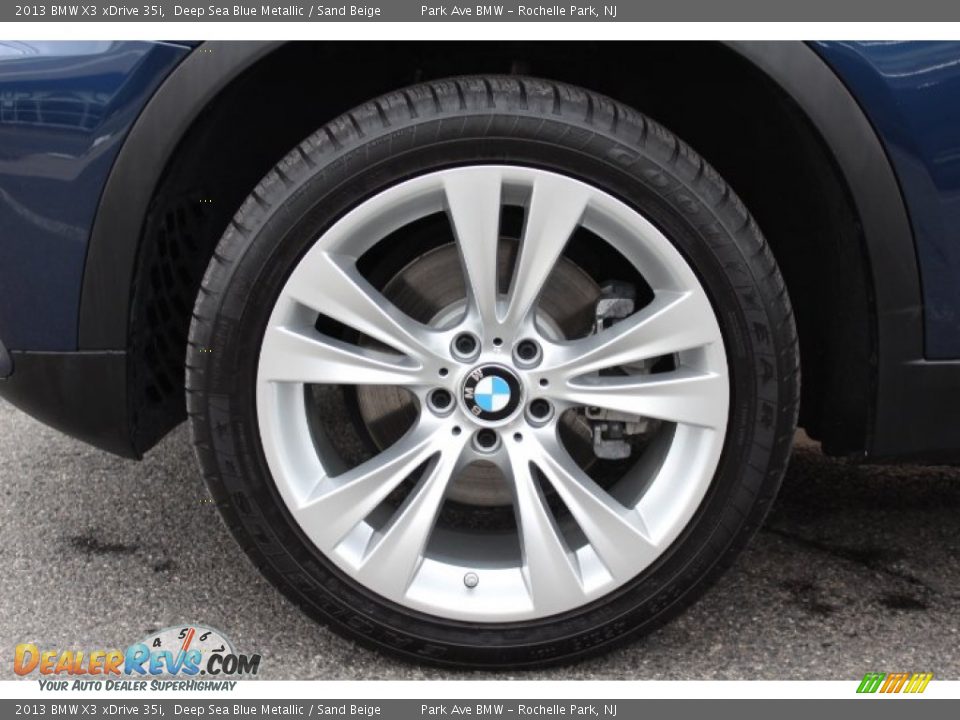 2013 BMW X3 xDrive 35i Wheel Photo #31