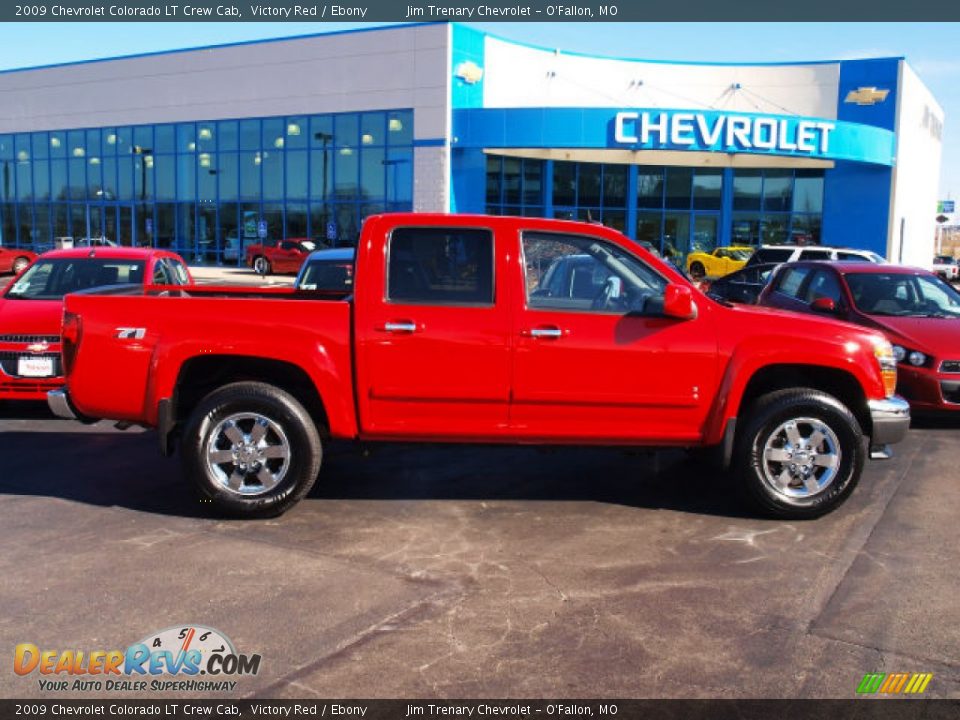 2009 Chevrolet Colorado LT Crew Cab Victory Red / Ebony Photo #1