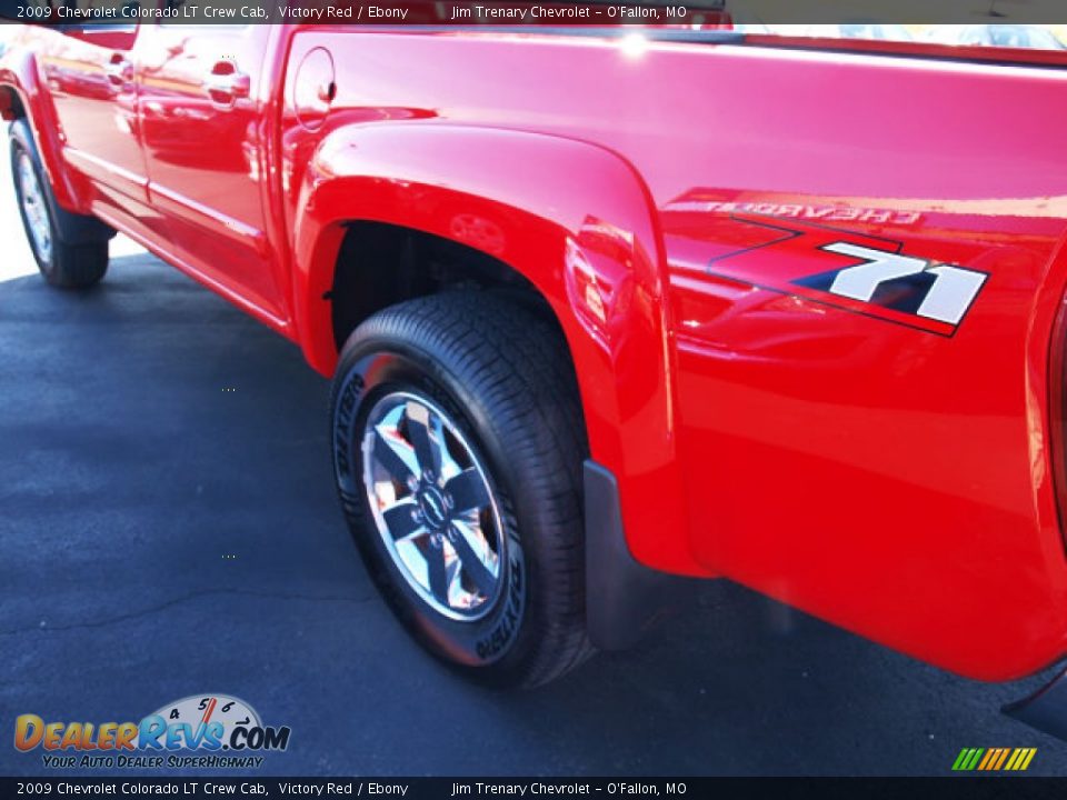 2009 Chevrolet Colorado LT Crew Cab Victory Red / Ebony Photo #4