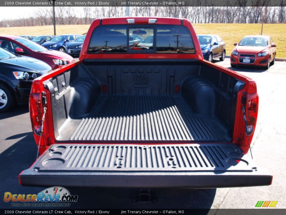 2009 Chevrolet Colorado LT Crew Cab Victory Red / Ebony Photo #5