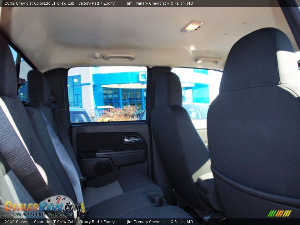 2009 Chevrolet Colorado LT Crew Cab Victory Red / Ebony Photo #9