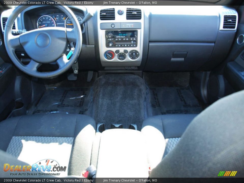 2009 Chevrolet Colorado LT Crew Cab Victory Red / Ebony Photo #10