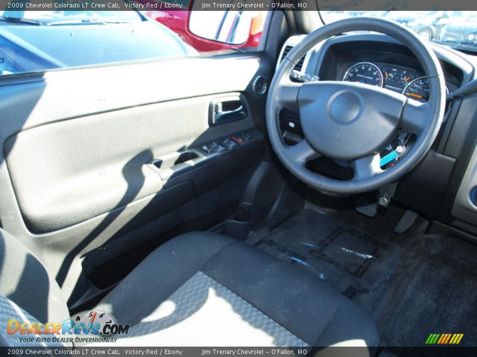 2009 Chevrolet Colorado LT Crew Cab Victory Red / Ebony Photo #11