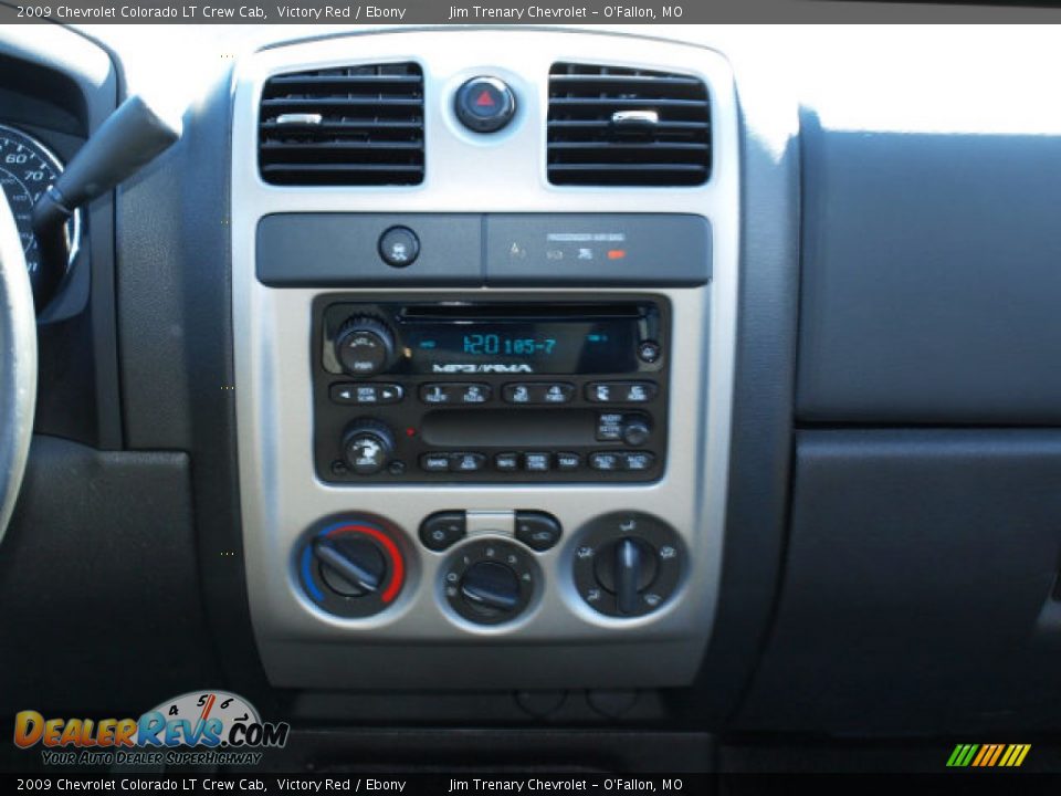 2009 Chevrolet Colorado LT Crew Cab Victory Red / Ebony Photo #12