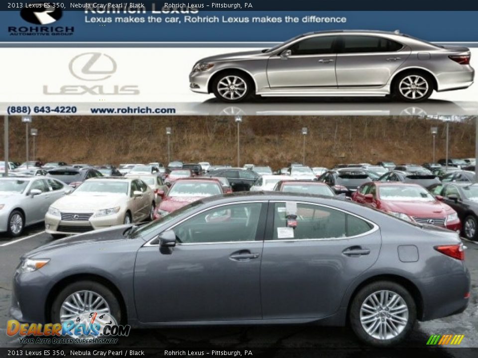 2013 Lexus ES 350 Nebula Gray Pearl / Black Photo #1