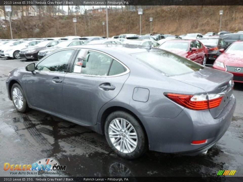 2013 Lexus ES 350 Nebula Gray Pearl / Black Photo #2