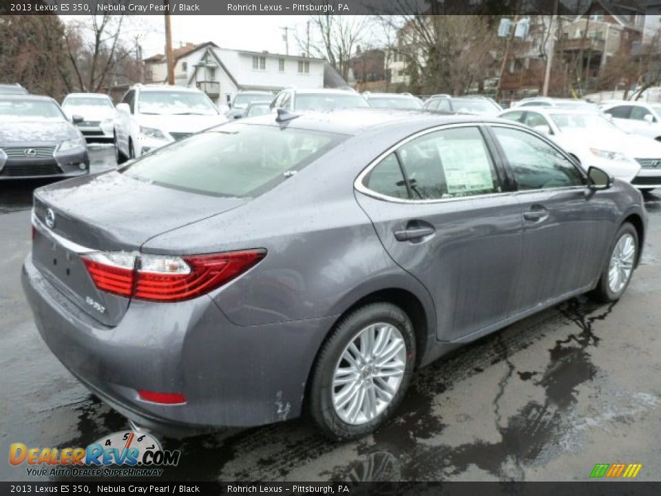 2013 Lexus ES 350 Nebula Gray Pearl / Black Photo #4