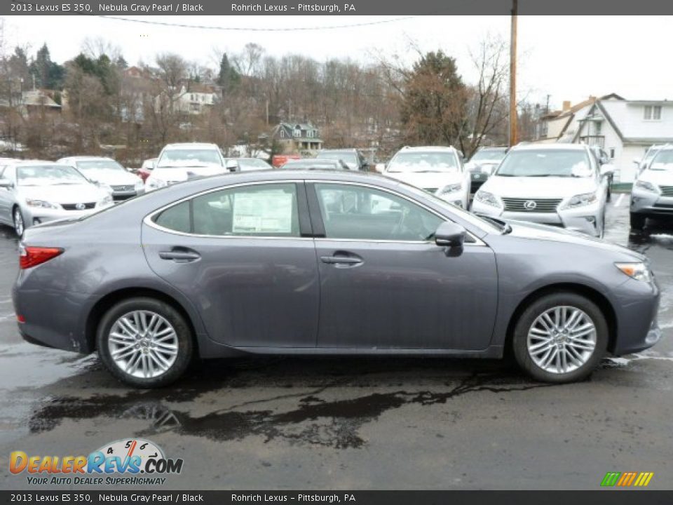 2013 Lexus ES 350 Nebula Gray Pearl / Black Photo #5