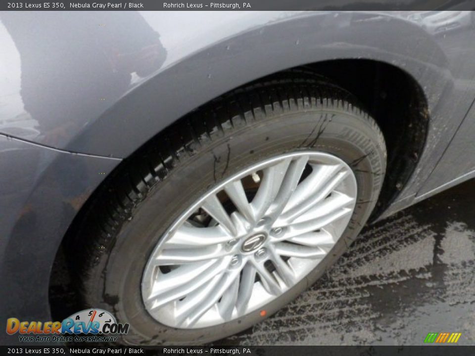 2013 Lexus ES 350 Nebula Gray Pearl / Black Photo #9