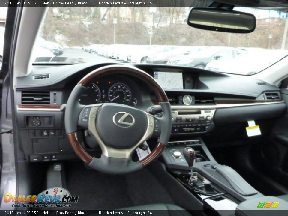 2013 Lexus ES 350 Nebula Gray Pearl / Black Photo #12