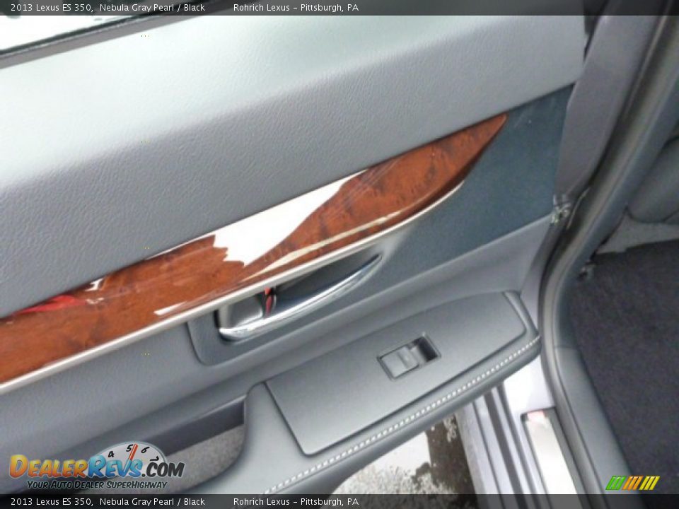 2013 Lexus ES 350 Nebula Gray Pearl / Black Photo #13
