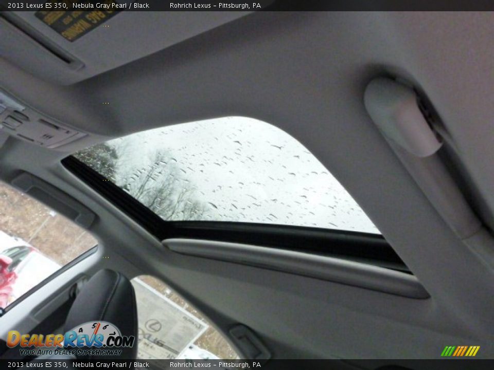 2013 Lexus ES 350 Nebula Gray Pearl / Black Photo #15
