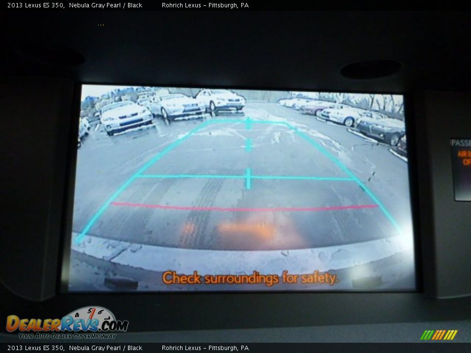 2013 Lexus ES 350 Nebula Gray Pearl / Black Photo #17