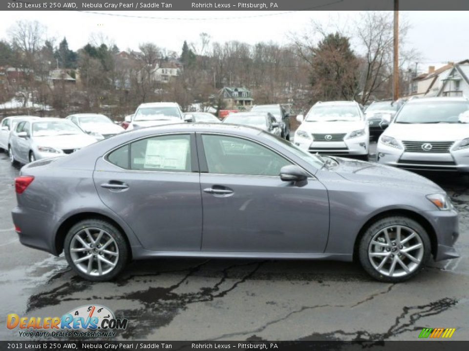 Nebula Gray Pearl 2013 Lexus IS 250 AWD Photo #5