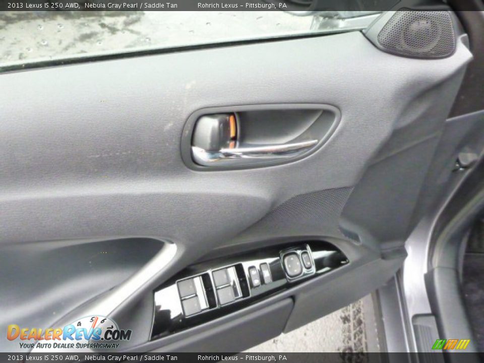 2013 Lexus IS 250 AWD Nebula Gray Pearl / Saddle Tan Photo #14