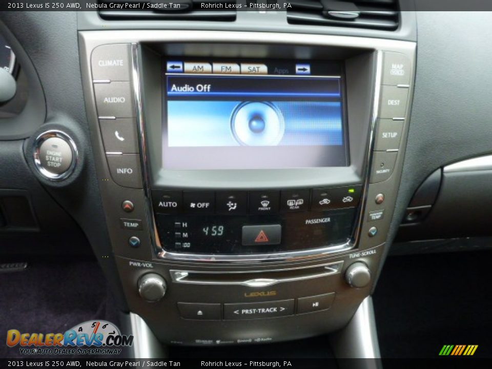 2013 Lexus IS 250 AWD Nebula Gray Pearl / Saddle Tan Photo #19