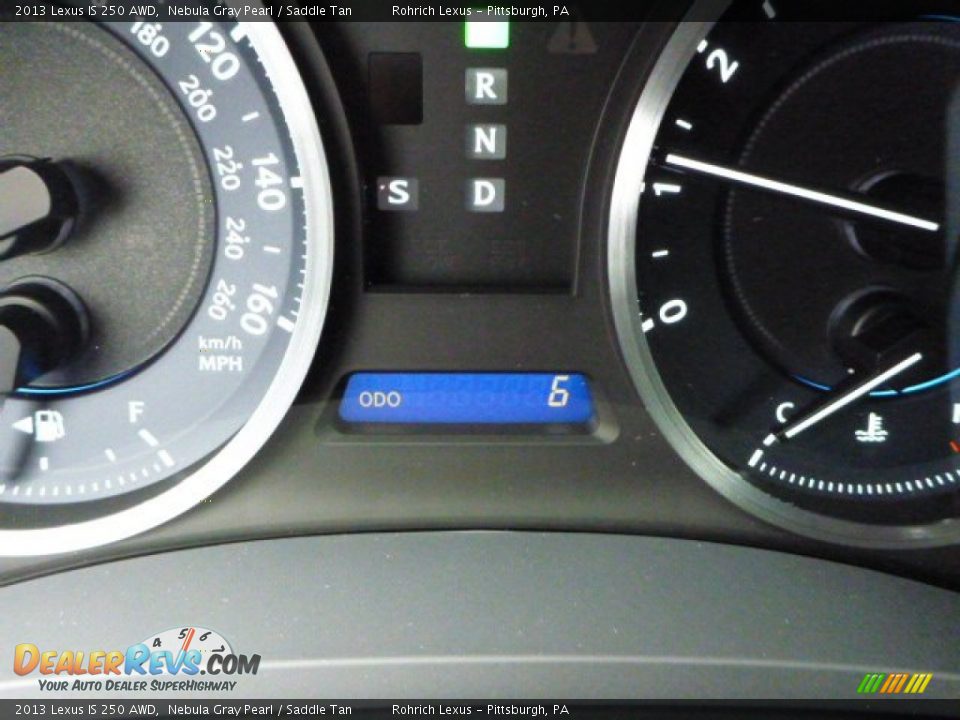 2013 Lexus IS 250 AWD Nebula Gray Pearl / Saddle Tan Photo #20