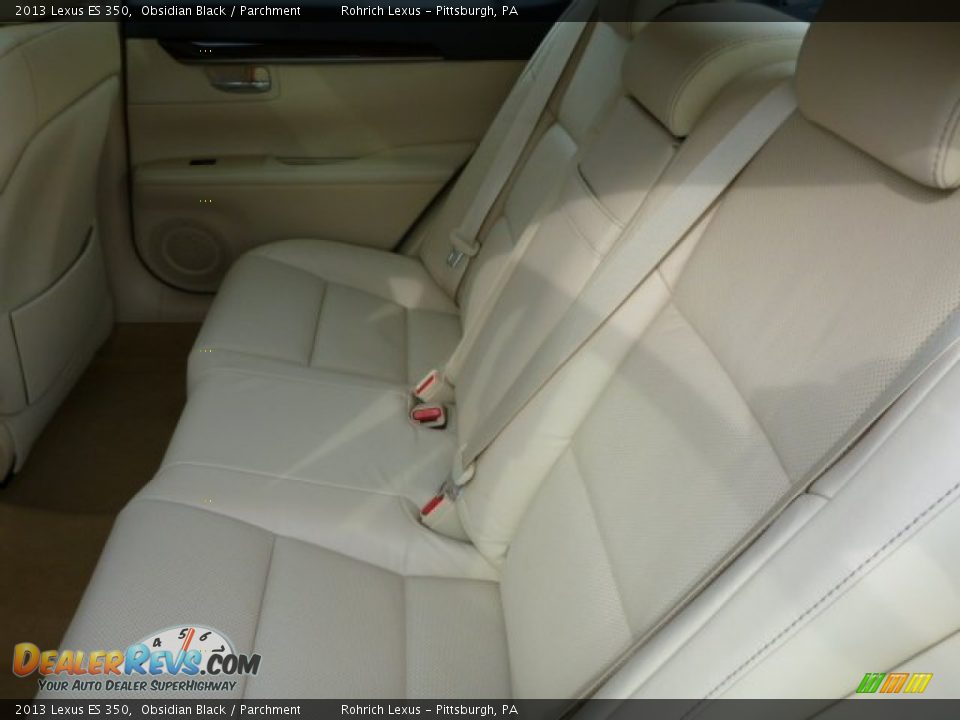 2013 Lexus ES 350 Obsidian Black / Parchment Photo #11