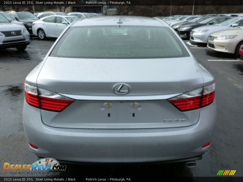 2013 Lexus ES 350 Silver Lining Metallic / Black Photo #3