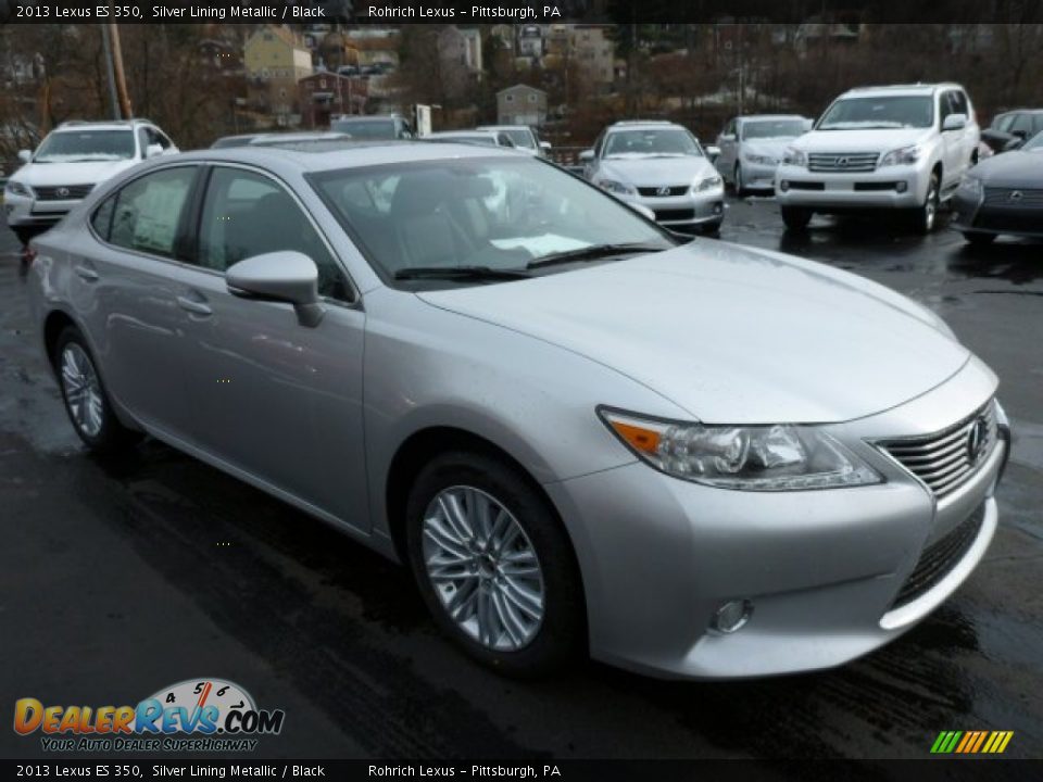 2013 Lexus ES 350 Silver Lining Metallic / Black Photo #6