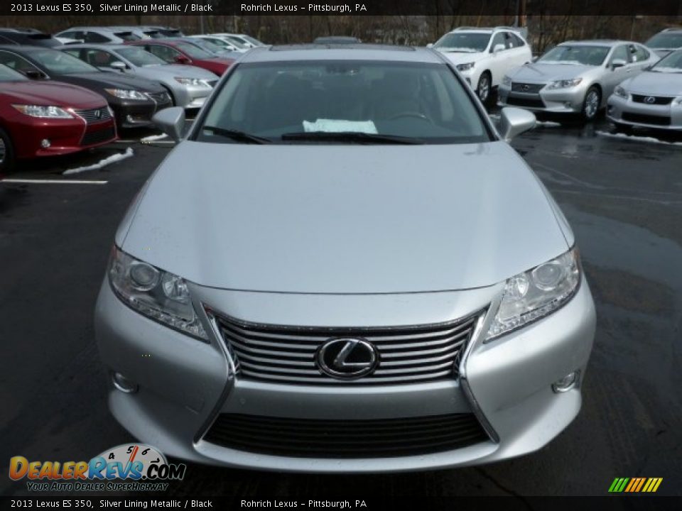 2013 Lexus ES 350 Silver Lining Metallic / Black Photo #7