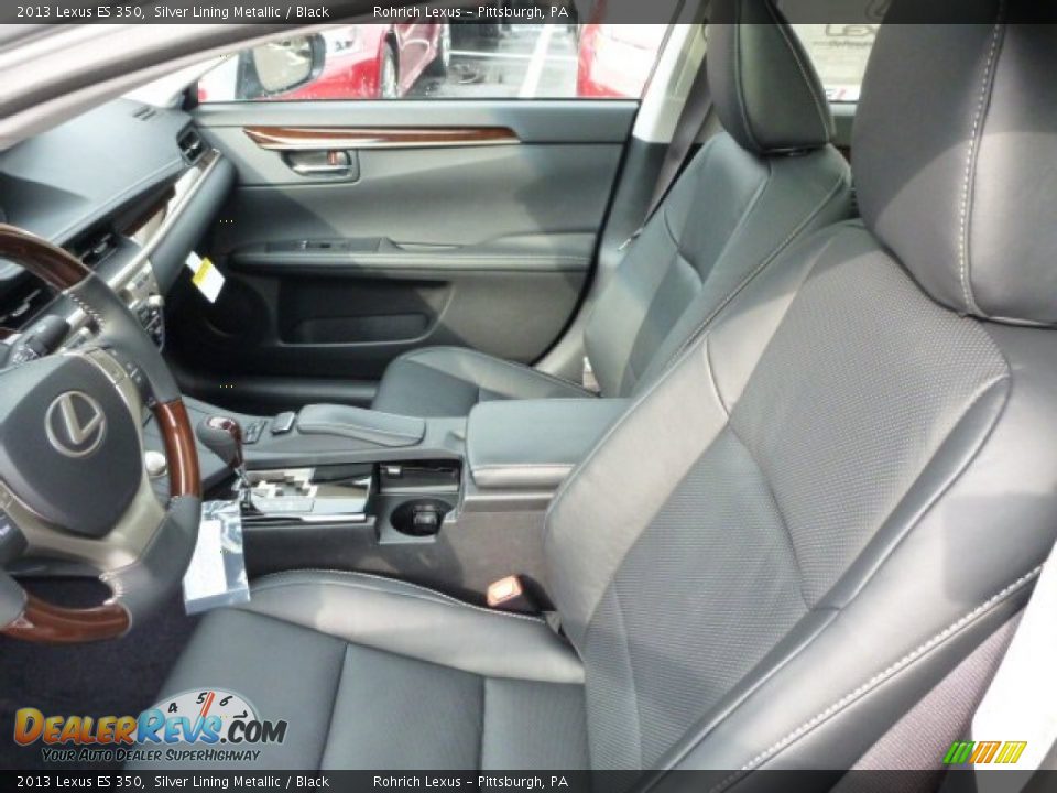 2013 Lexus ES 350 Silver Lining Metallic / Black Photo #10