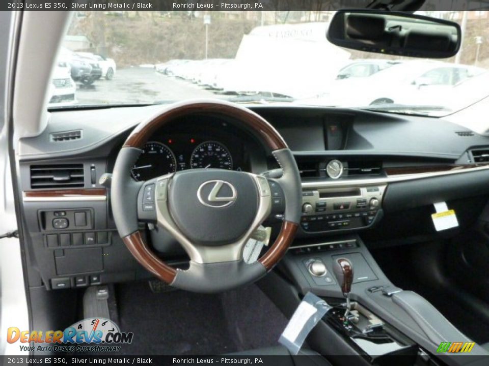 2013 Lexus ES 350 Silver Lining Metallic / Black Photo #12