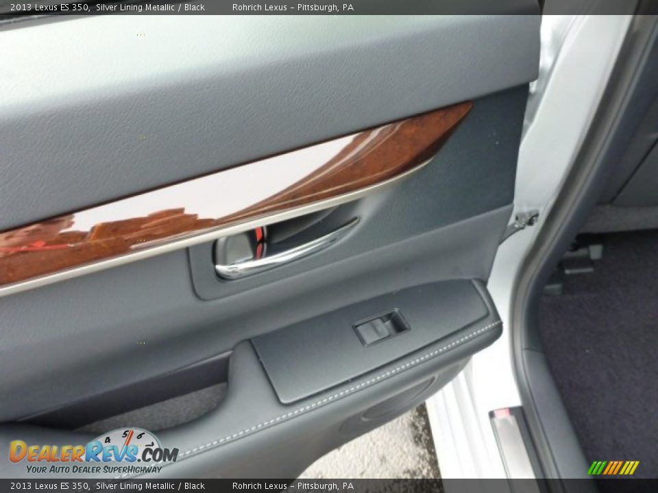 2013 Lexus ES 350 Silver Lining Metallic / Black Photo #13