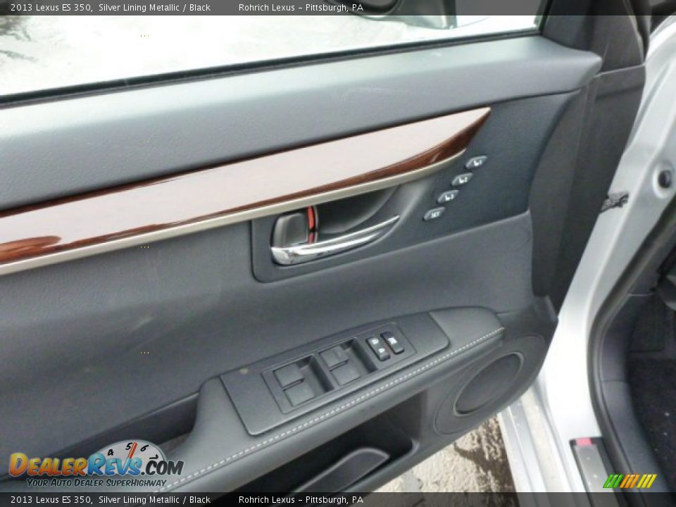 2013 Lexus ES 350 Silver Lining Metallic / Black Photo #14