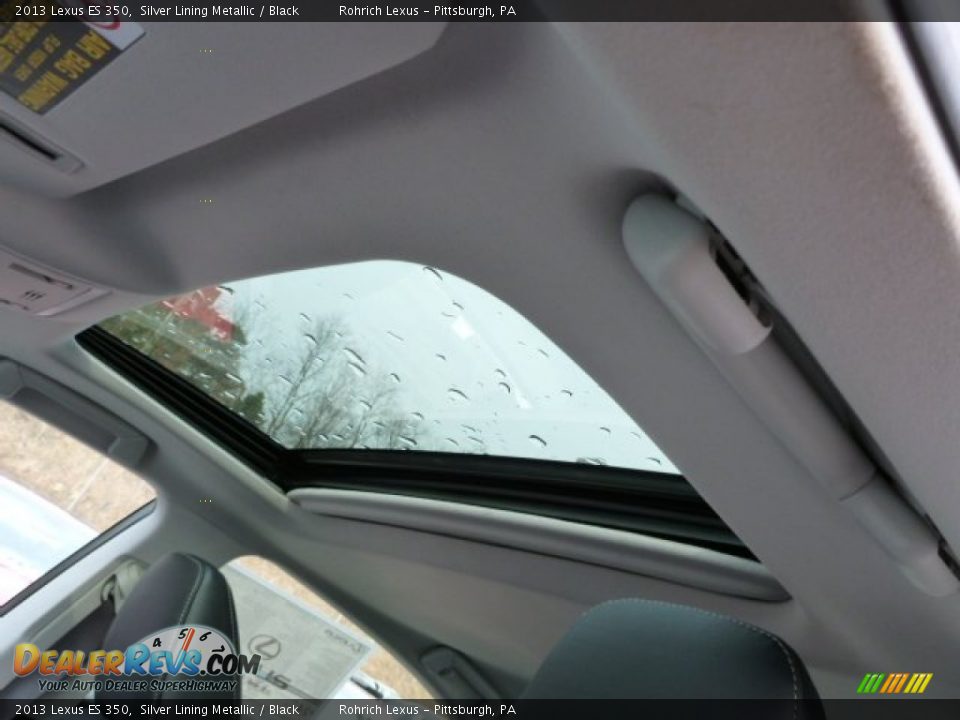 2013 Lexus ES 350 Silver Lining Metallic / Black Photo #15