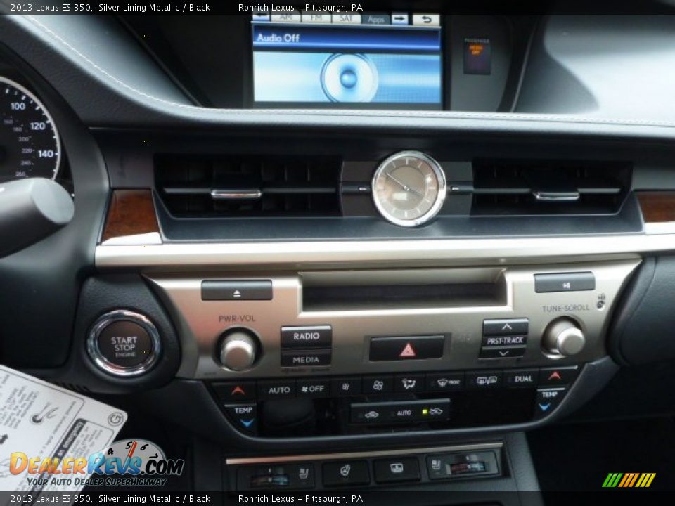 2013 Lexus ES 350 Silver Lining Metallic / Black Photo #18