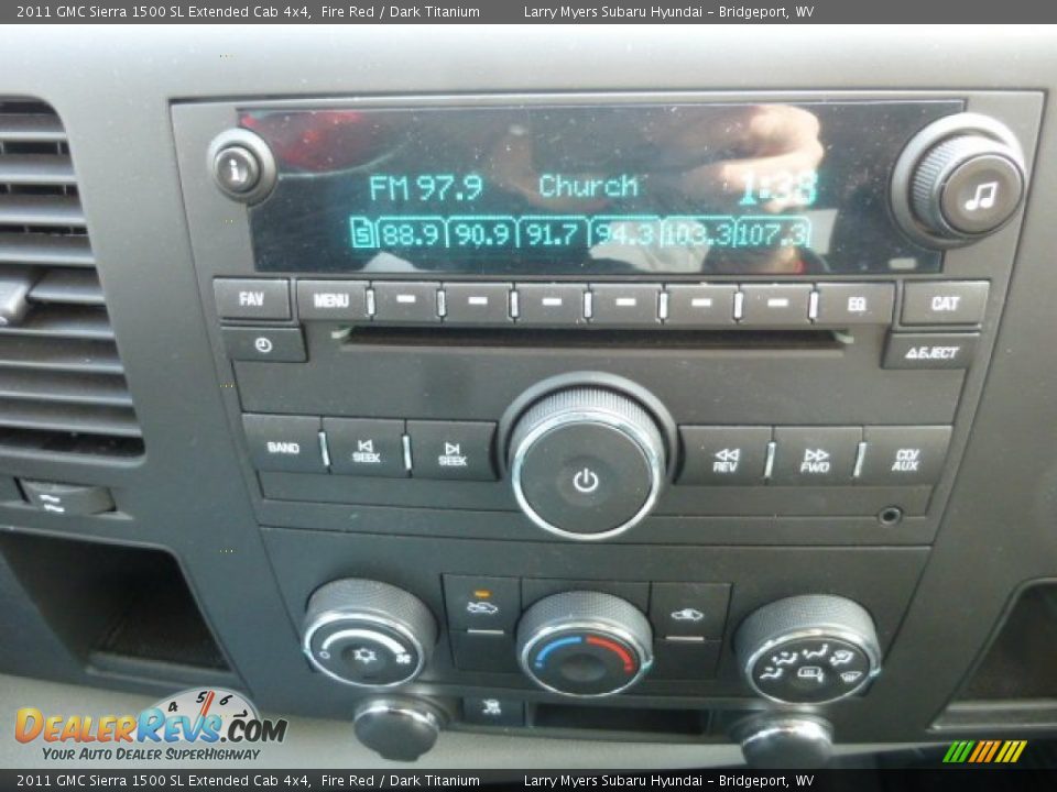 2011 GMC Sierra 1500 SL Extended Cab 4x4 Fire Red / Dark Titanium Photo #19