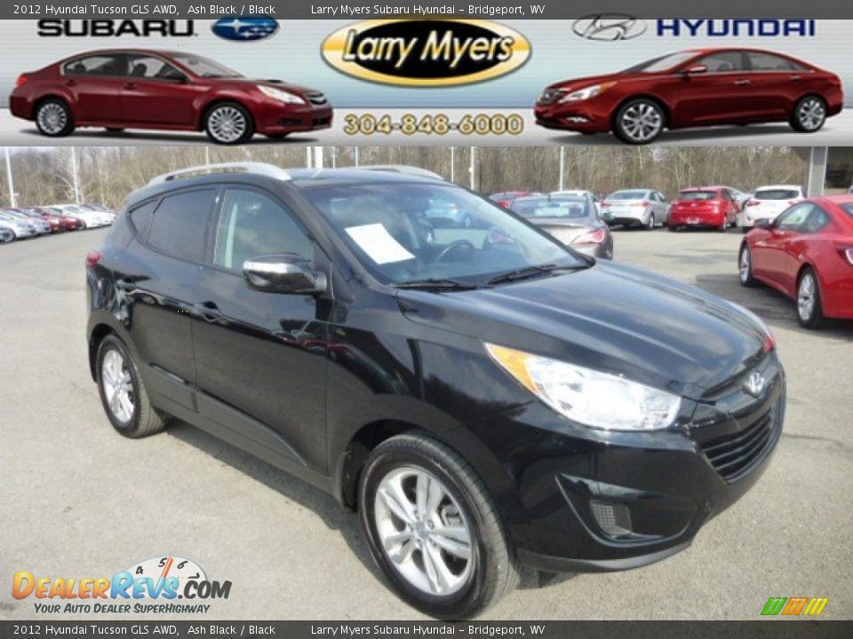 2012 Hyundai Tucson GLS AWD Ash Black / Black Photo #1