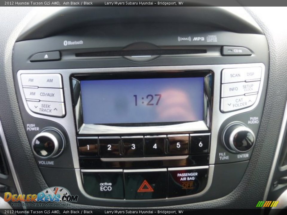 2012 Hyundai Tucson GLS AWD Ash Black / Black Photo #19