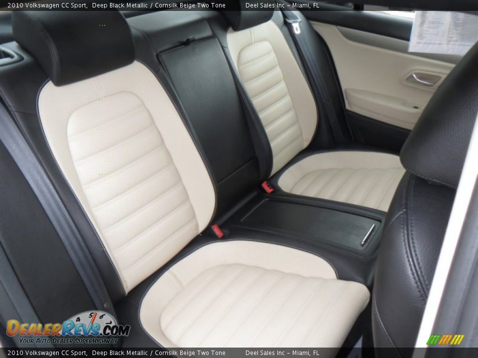 Rear Seat of 2010 Volkswagen CC Sport Photo #11