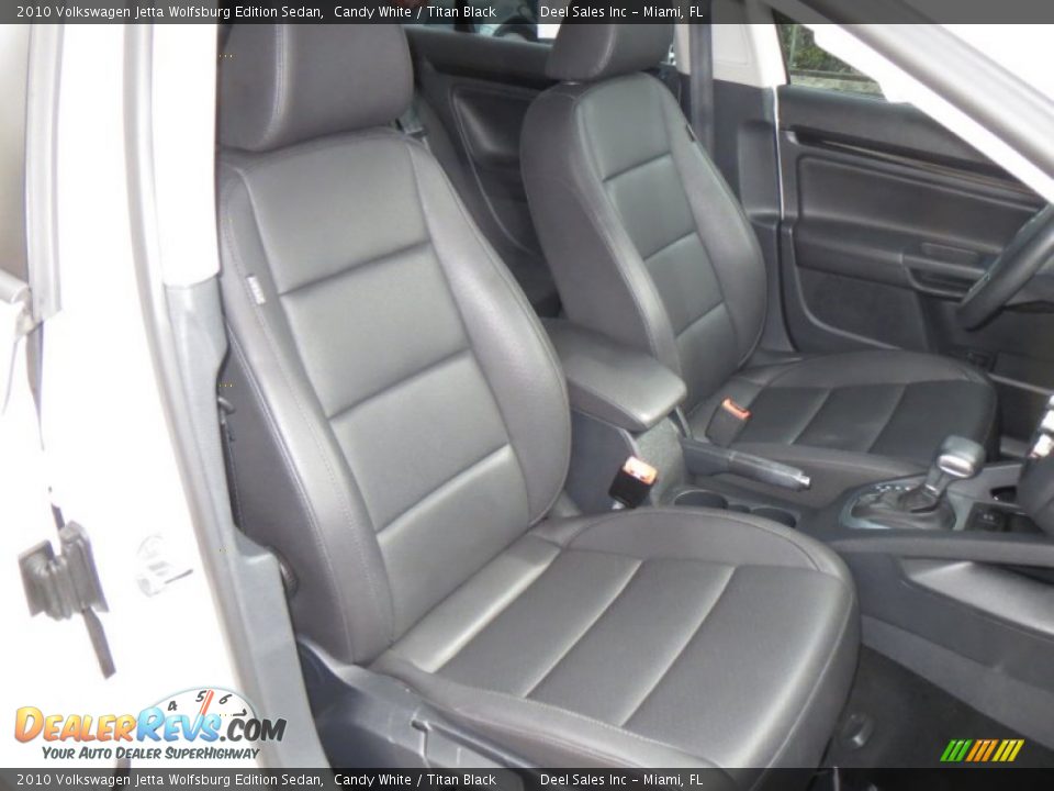 Titan Black Interior - 2010 Volkswagen Jetta Wolfsburg Edition Sedan Photo #10