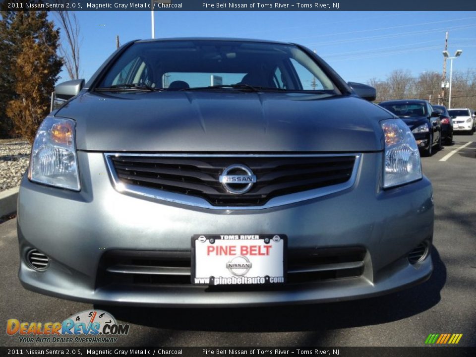 2011 Nissan Sentra 2.0 S Magnetic Gray Metallic / Charcoal Photo #2
