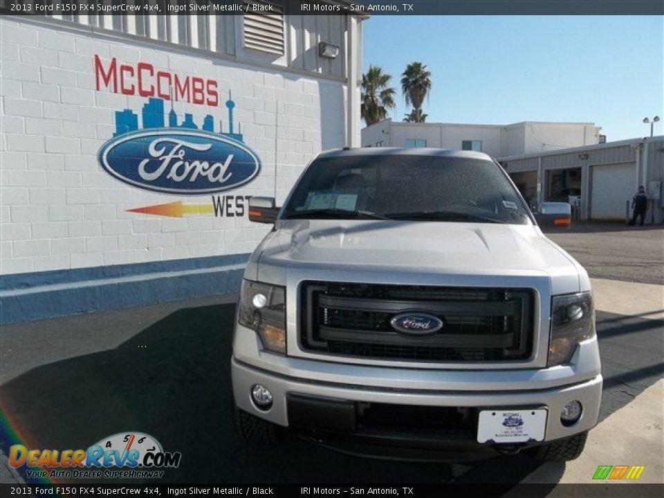 2013 Ford F150 FX4 SuperCrew 4x4 Ingot Silver Metallic / Black Photo #1