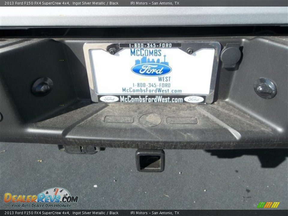 2013 Ford F150 FX4 SuperCrew 4x4 Ingot Silver Metallic / Black Photo #6