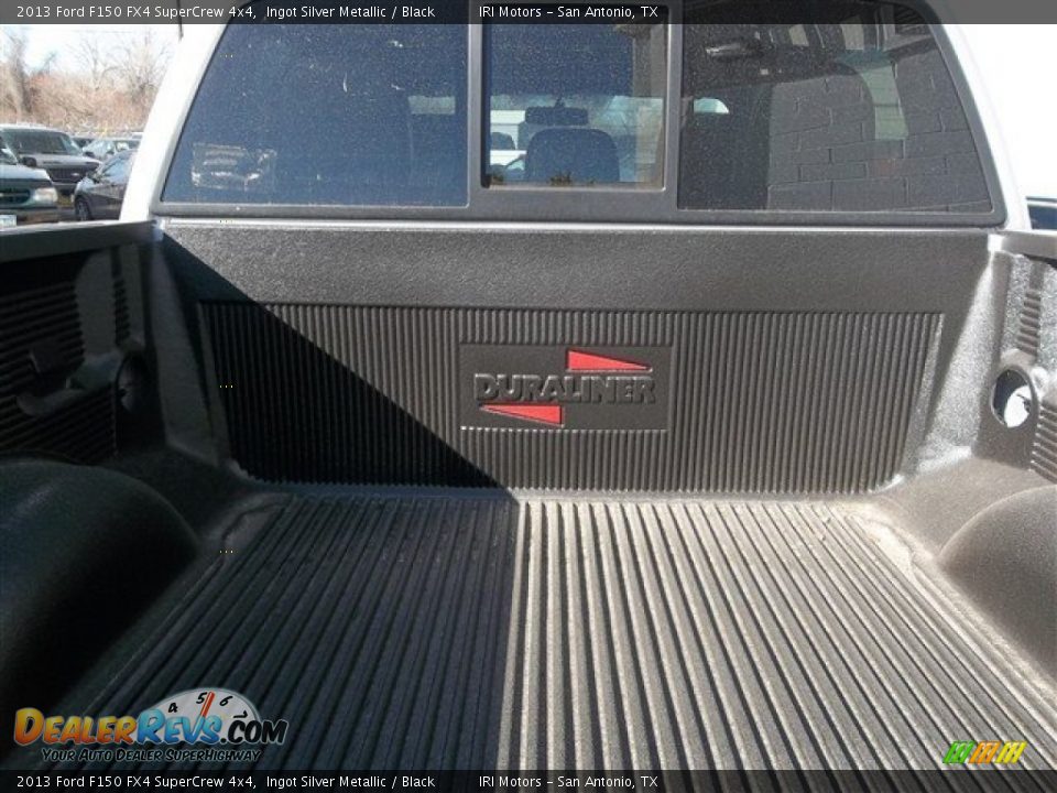 2013 Ford F150 FX4 SuperCrew 4x4 Ingot Silver Metallic / Black Photo #7
