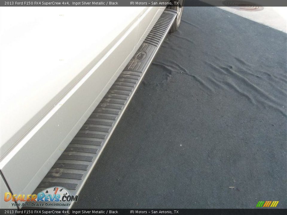 2013 Ford F150 FX4 SuperCrew 4x4 Ingot Silver Metallic / Black Photo #10