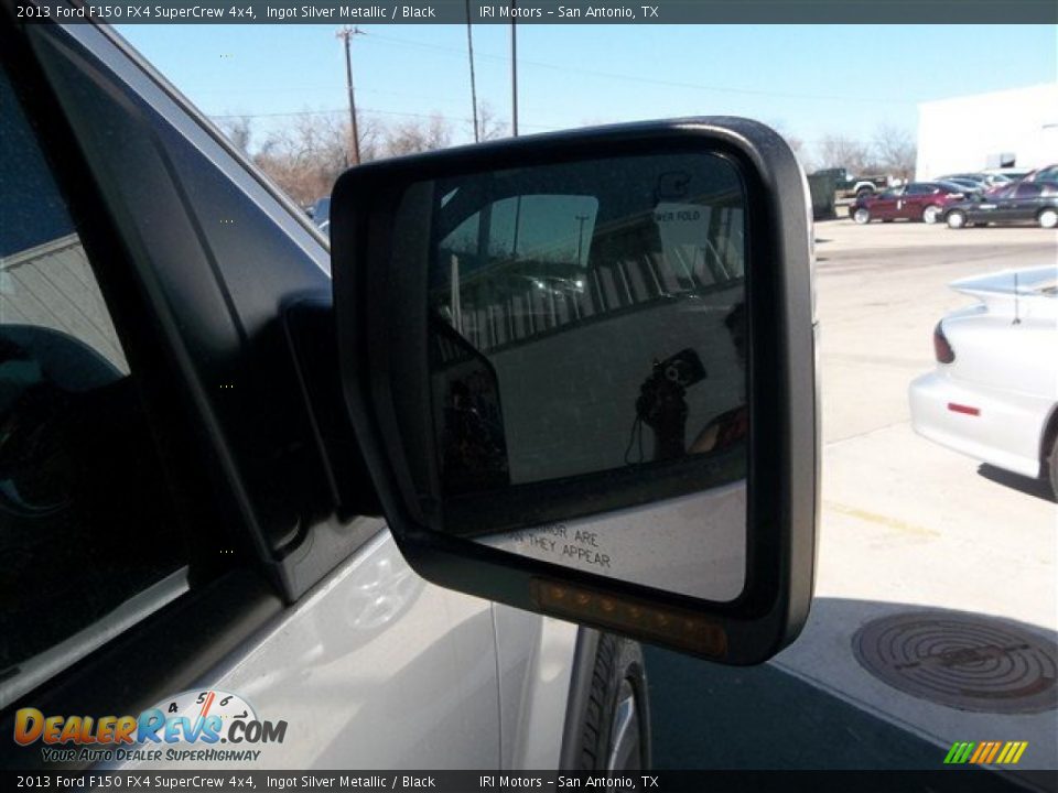 2013 Ford F150 FX4 SuperCrew 4x4 Ingot Silver Metallic / Black Photo #11