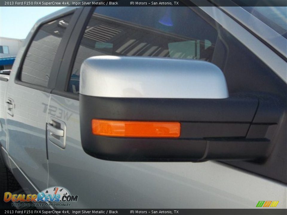 2013 Ford F150 FX4 SuperCrew 4x4 Ingot Silver Metallic / Black Photo #12