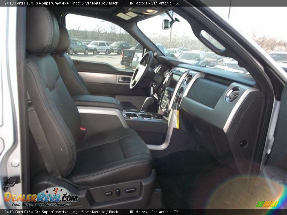 2013 Ford F150 FX4 SuperCrew 4x4 Ingot Silver Metallic / Black Photo #18