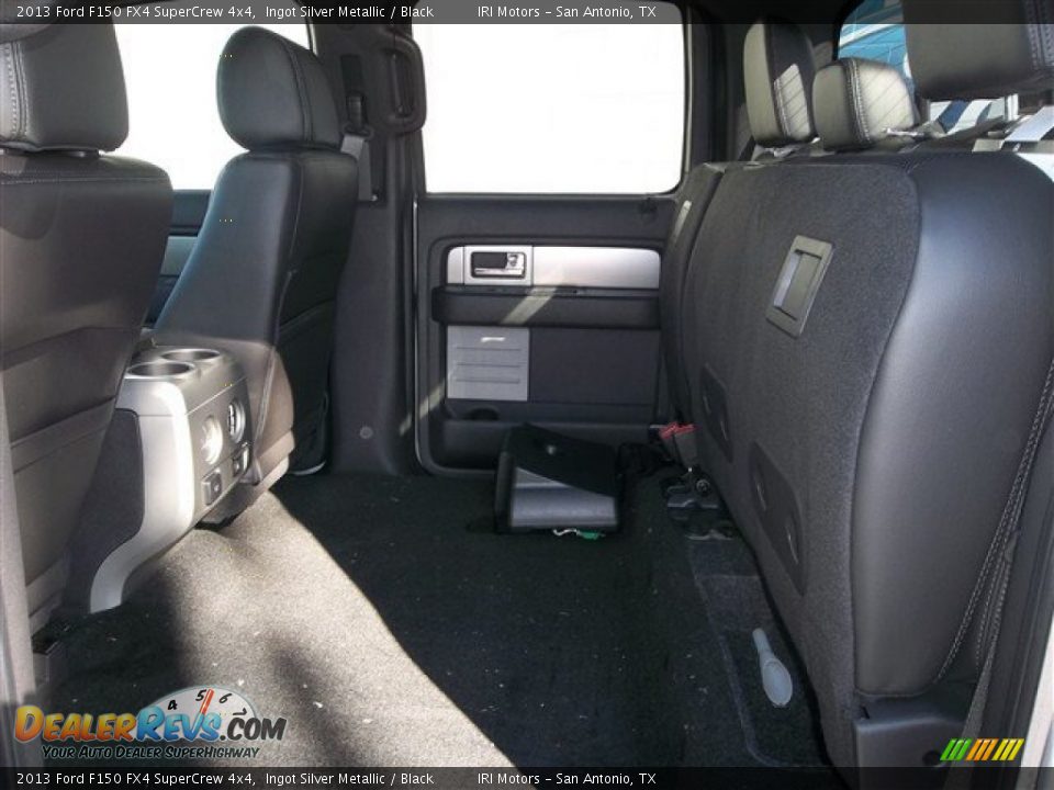 2013 Ford F150 FX4 SuperCrew 4x4 Ingot Silver Metallic / Black Photo #19