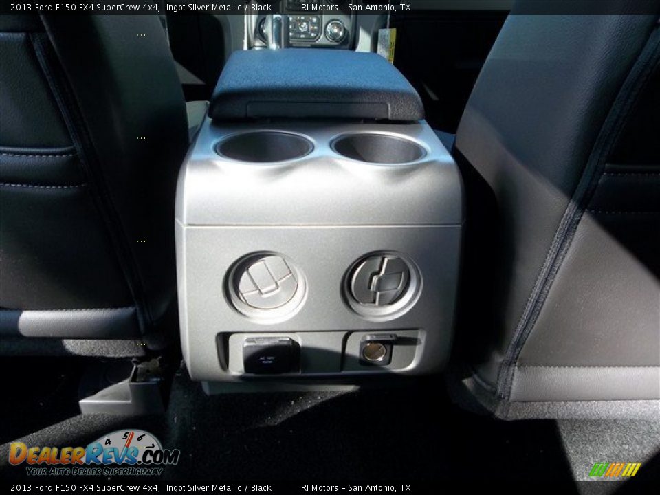 2013 Ford F150 FX4 SuperCrew 4x4 Ingot Silver Metallic / Black Photo #21