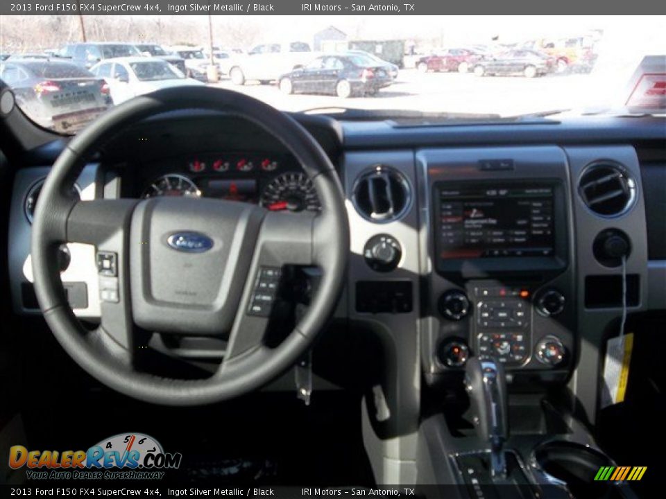 2013 Ford F150 FX4 SuperCrew 4x4 Ingot Silver Metallic / Black Photo #23