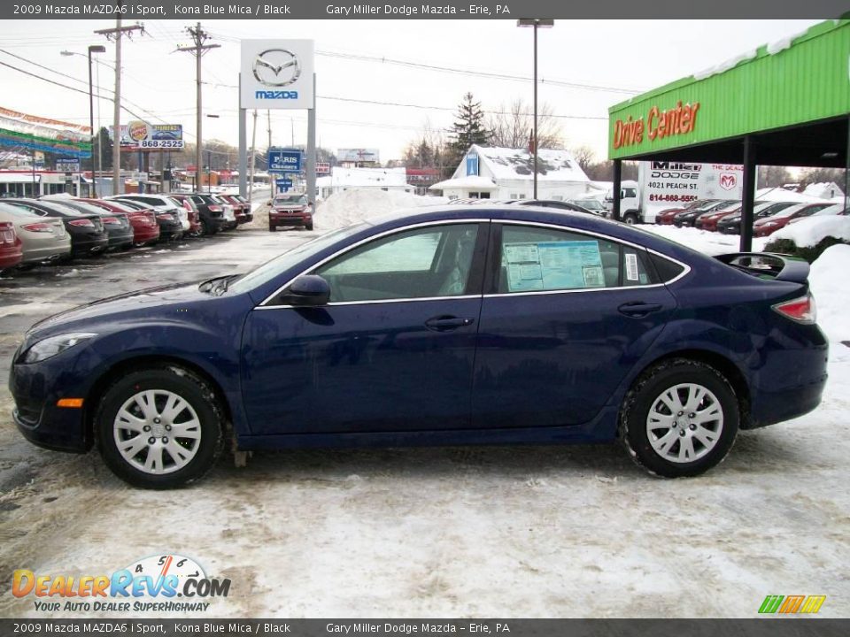 2009 Mazda MAZDA6 i Sport Kona Blue Mica / Black Photo #2