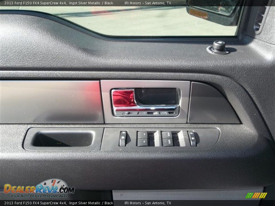 2013 Ford F150 FX4 SuperCrew 4x4 Ingot Silver Metallic / Black Photo #28