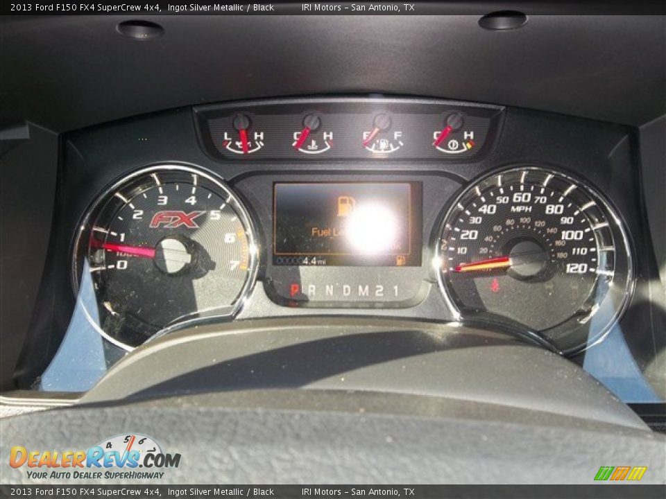 2013 Ford F150 FX4 SuperCrew 4x4 Ingot Silver Metallic / Black Photo #29